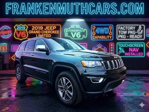 Used 2019 Jeep Grand Cherokee Limited w/ Trailer Tow Group IV AWD/4WD image 1