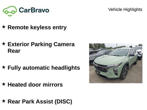 Certified 2024 Chevrolet Trax RS w/ Driver Confidence Package FWD image 9