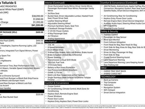 Used 2024 Kia Telluride S w/ S Sunroof Package image 33