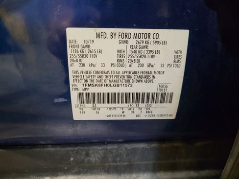 Used 2020 Ford Explorer Limited AWD/4WD image 33