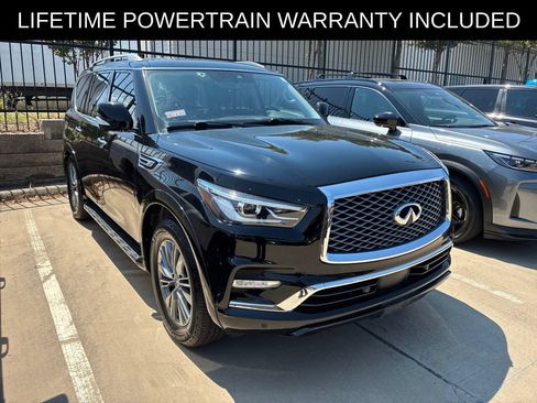Used 2022 INFINITI QX80 Luxe w/ All-Season Package RWD image 1