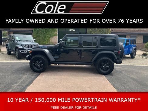 Used 2025 Jeep Wrangler Unlimited Sport S 4xe AWD/4WD image 1