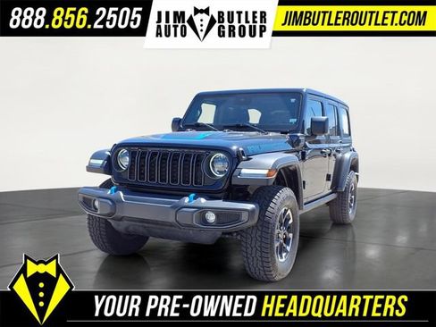 Used 2024 Jeep Wrangler Unlimited Rubicon 4xe AWD/4WD image 1