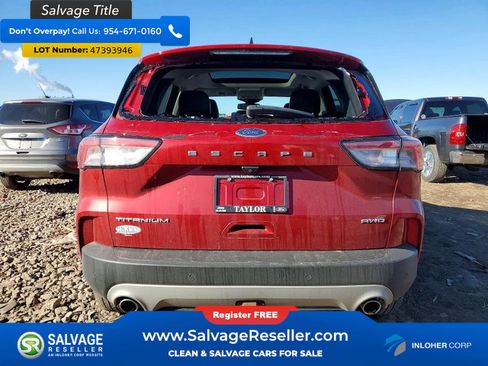 Used 2021 Ford Escape Titanium w/ Titanium Elite Package image 2