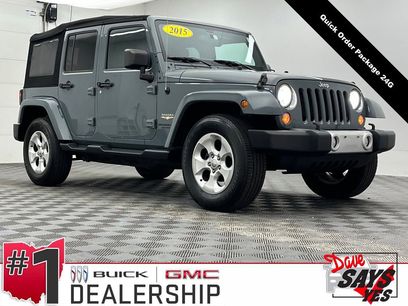 Used 2015 Jeep Wrangler Unlimited Sahara w/ Connectivity Group