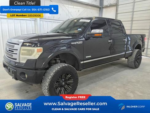 Used 2014 Ford F150 Platinum AWD/4WD image 1