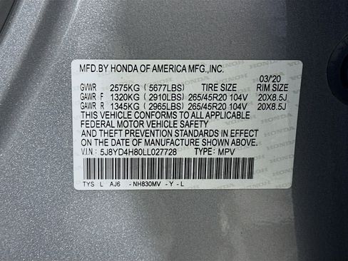 Used 2020 Acura MDX SH-AWD w/ Advance Package image 12