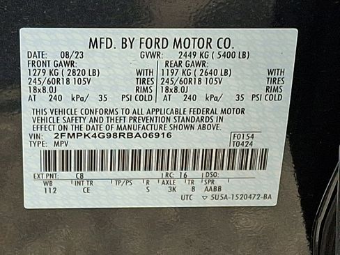 Used 2024 Ford Edge SE AWD/4WD image 27