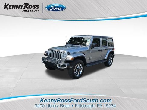 Used 2018 Jeep Wrangler Unlimited Sahara AWD/4WD image 1
