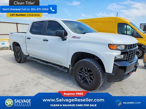 Used 2021 Chevrolet Silverado 1500 Custom Trail Boss w/ Safety Confidence Package AWD/4WD image 5