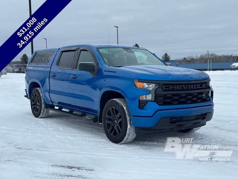 Used 2023 Chevrolet Silverado 1500 Custom w/ LPO, Dark Essentials Package image 8