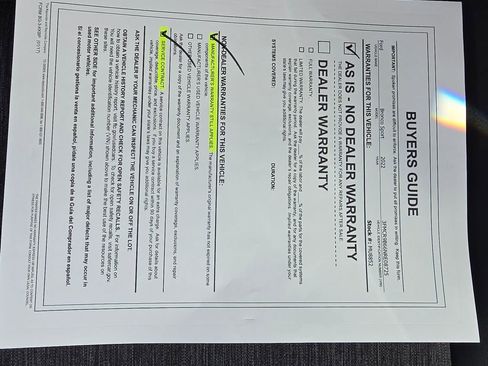 Used 2022 Ford Bronco Sport Big Bend w/ Convenience Package image 37