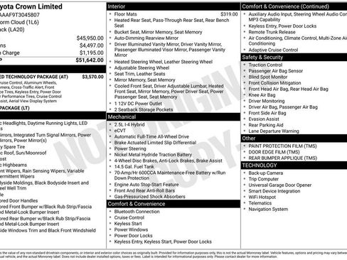 Used 2026 Toyota Crown Limited w/ Advanced Technology Package image 29