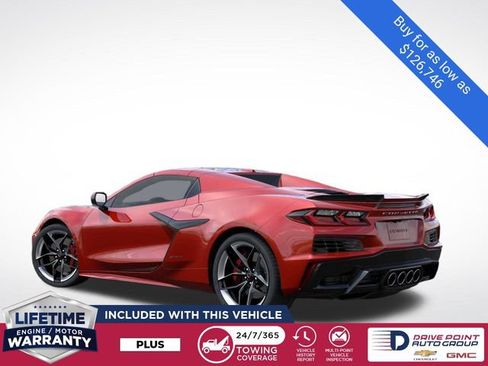 New 2026 Chevrolet Corvette Z06 w/ Chrome Exterior Badge Package RWD image 3