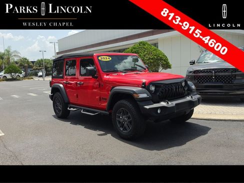 Used 2024 Jeep Wrangler Unlimited Sport AWD/4WD image 1