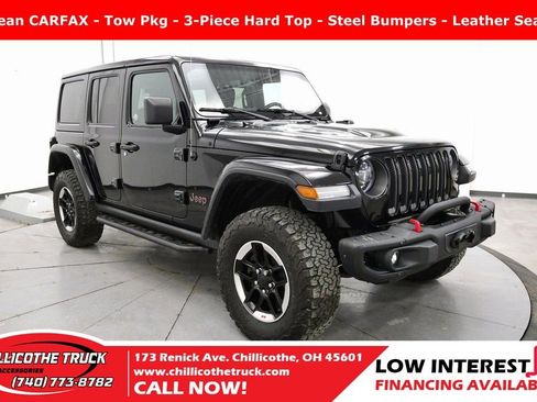 Used 2020 Jeep Wrangler Unlimited Rubicon w/ Uconnect 4C Nav & Sound Group image 1
