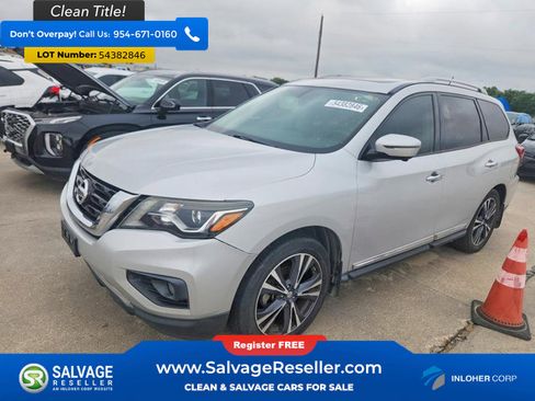Used 2017 Nissan Pathfinder Platinum FWD image 1