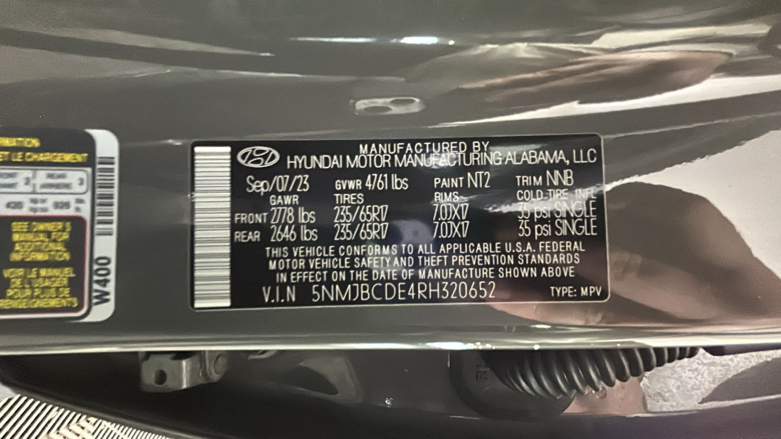 Certified 2024 Hyundai Tucson SEL AWD/4WD image 13