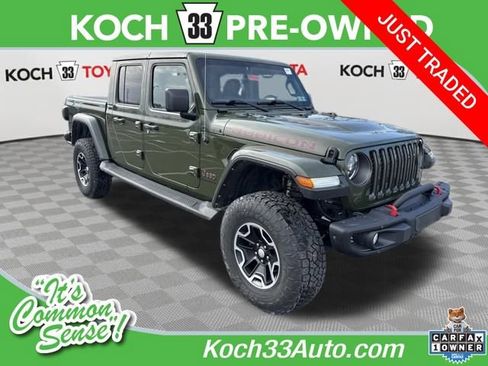 Used 2023 Jeep Gladiator Rubicon w/ LED Lighting Group image 1