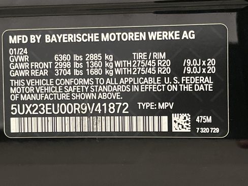 Certified 2024 BMW X5 xDrive40i w/ Premium Package AWD/4WD image 25
