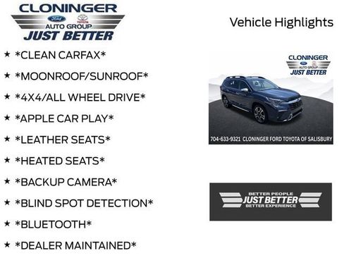 Used 2023 Subaru Ascent Touring AWD/4WD image 3
