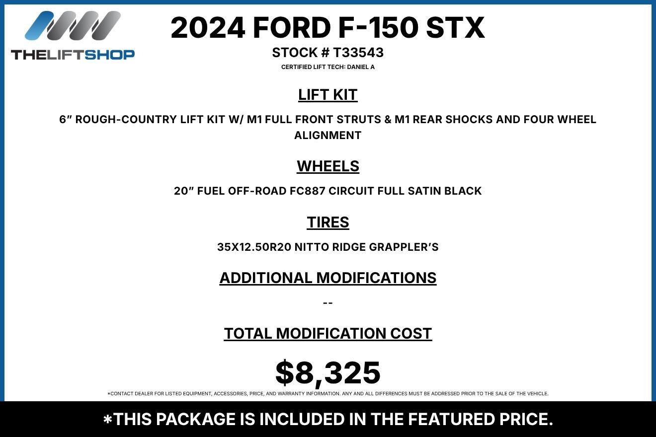 Used 2024 Ford F150 STX w/ Tow/Haul Package AWD/4WD image 2