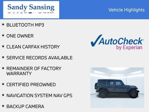 Certified 2025 Jeep Wrangler Unlimited Rubicon image 6