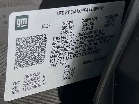 New 2026 Chevrolet Trax RS w/ Sunroof Package image 31