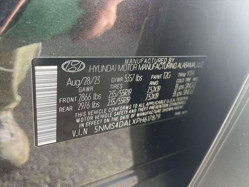 Certified 2023 Hyundai Santa Fe Limited AWD/4WD image 18