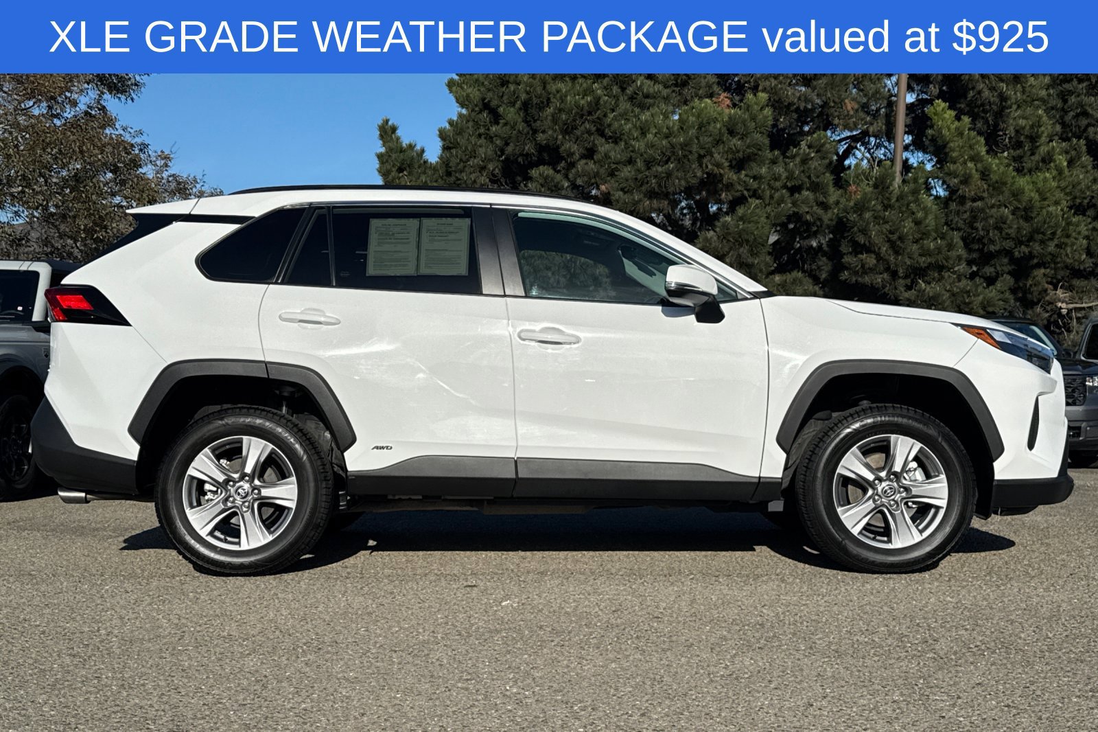 Used 2023 Toyota RAV4 XLE w/ XLE Grade Weather Package AWD/4WD image 3