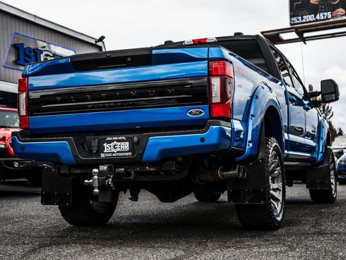 Used 2020 Ford F350 Platinum w/ FX4 Off-Road Package AWD/4WD image 6