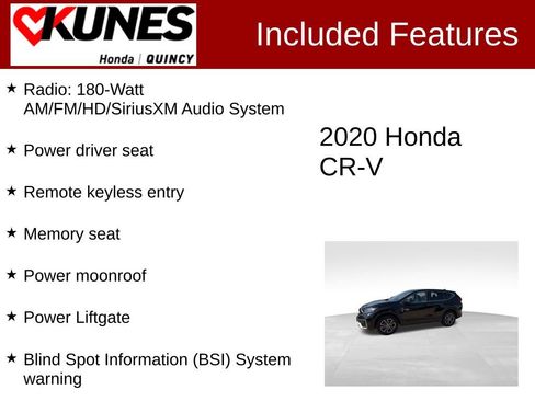 Used 2020 Honda CR-V EX-L image 2