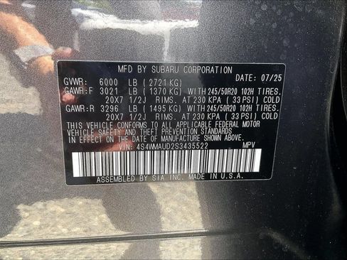 Certified 2025 Subaru Ascent Touring AWD/4WD image 33