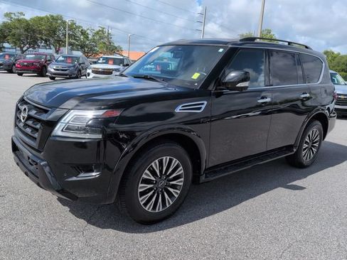 Used 2021 Nissan Armada SL w/ Midnight Edition Package RWD image 8