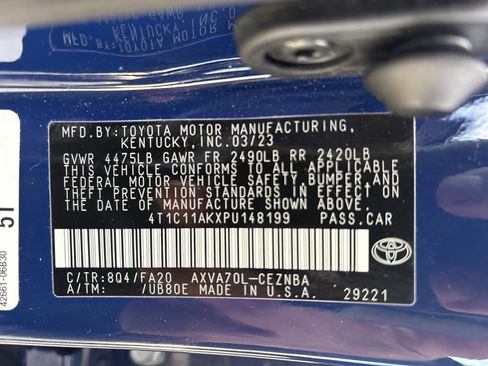 Used 2023 Toyota Camry LE image 5