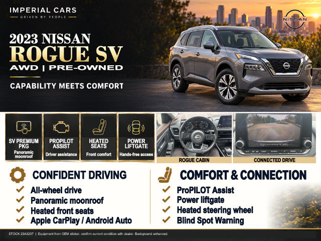 Used 2023 Nissan Rogue SV w/ SV Premium B Package AWD/4WD image 6