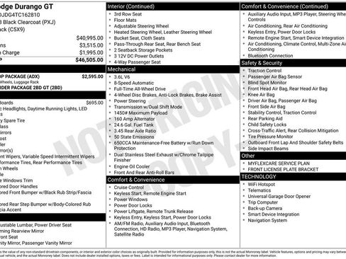 New 2026 Dodge Durango GT w/ Blacktop Package image 4