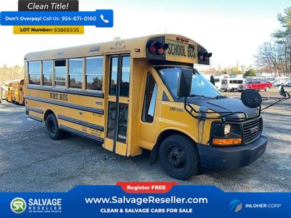 Used 2012 GMC Savana 3500 w/ School Bus Package