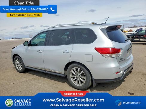 Used 2013 Nissan Pathfinder SL w/ SL Premium Pkg image 3