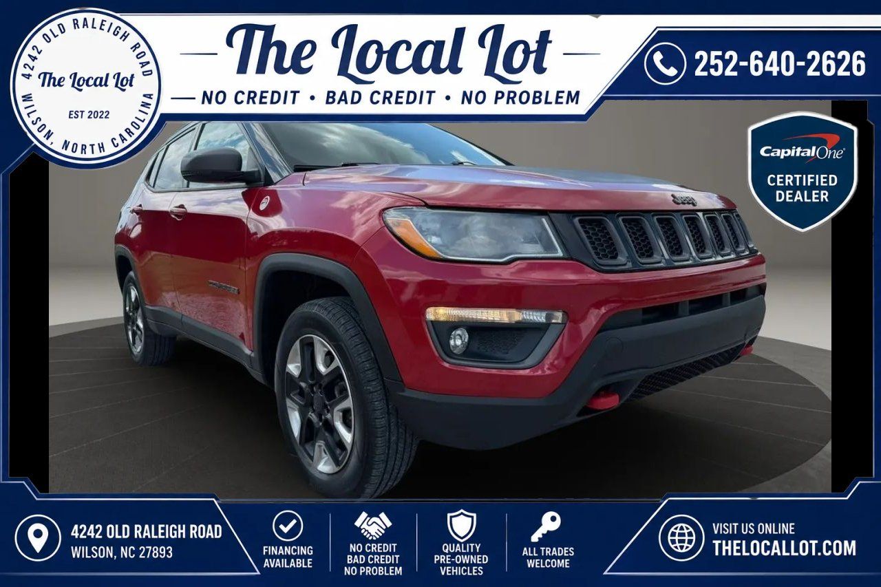 Used 2018 Jeep Compass Trailhawk w/ Popular Equipment Group AWD/4WD image 1