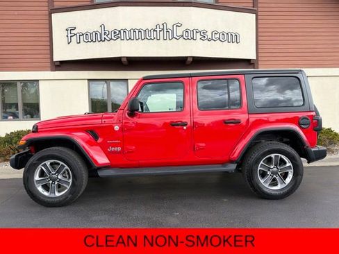 Used 2020 Jeep Wrangler Unlimited Sahara w/ Cold Weather Group AWD/4WD image 5