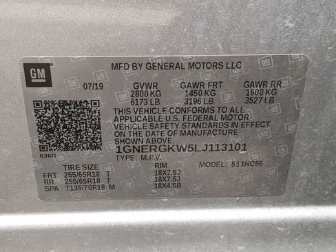 Used 2020 Chevrolet Traverse LT FWD image 31