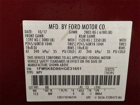 Used 2017 Ford Explorer XLT w/ Equipment Group 202A image 28