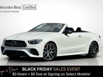 Certified 2023 Mercedes-Benz E 450 Cabriolet w/ AMG Line