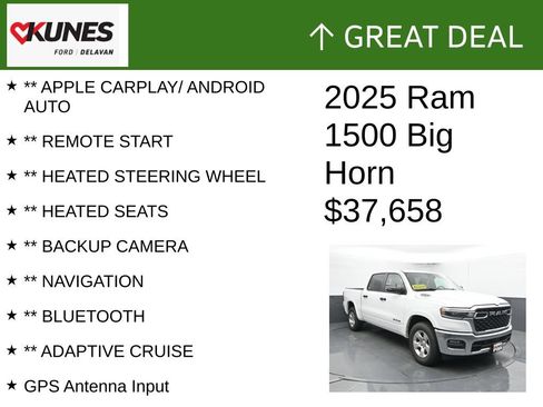 Used 2025 RAM 1500 Big Horn AWD/4WD image 2