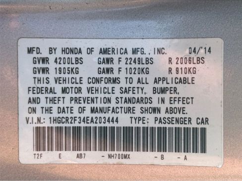 Used 2014 Honda Accord LX image 22