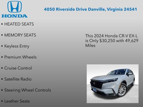Used 2024 Honda CR-V EX-L image 7