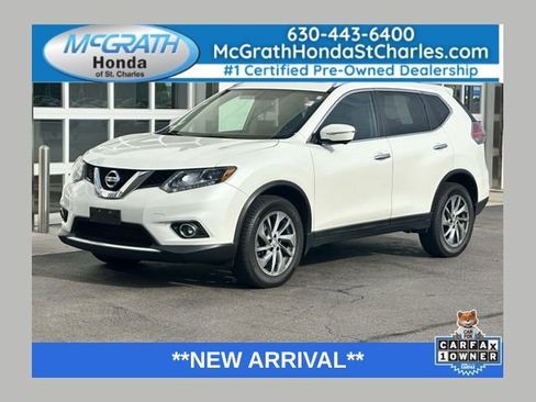 Used 2015 Nissan Rogue SL w/ SL Premium Package AWD/4WD image 1