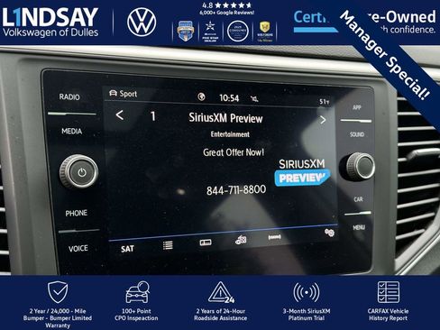 Certified 2021 Volkswagen Atlas SE w/ Panoramic Sunroof Package image 17