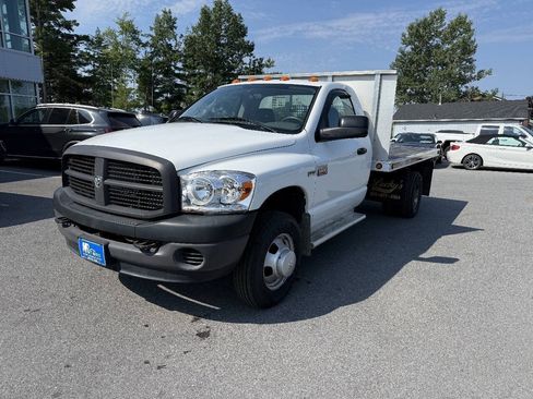 Used 2007 Dodge Ram 3500 Truck 4x4 Regular Cab DRW w/ HD Snow Plow Prep Group image 2